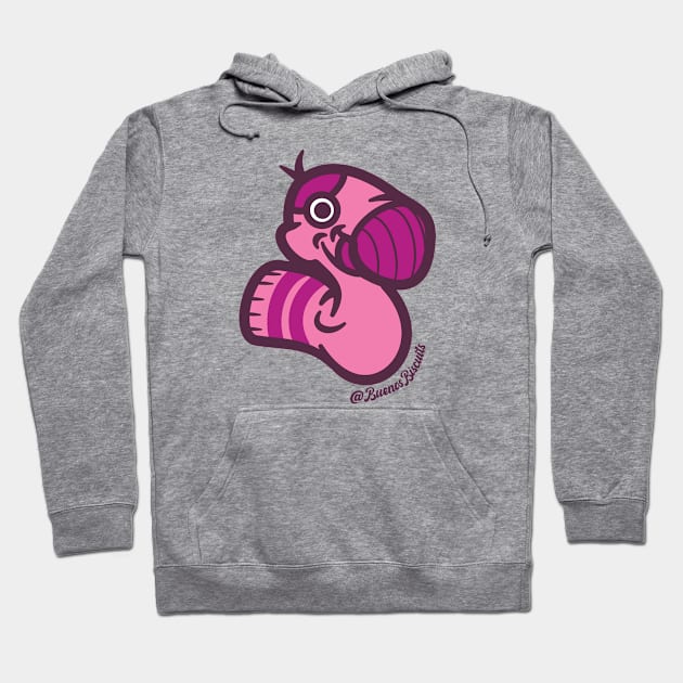 Sock Flamingo Hoodie by Buenos Biscuits